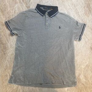 Polo by Ralph Lauren Men's Polo Shirt in Gray